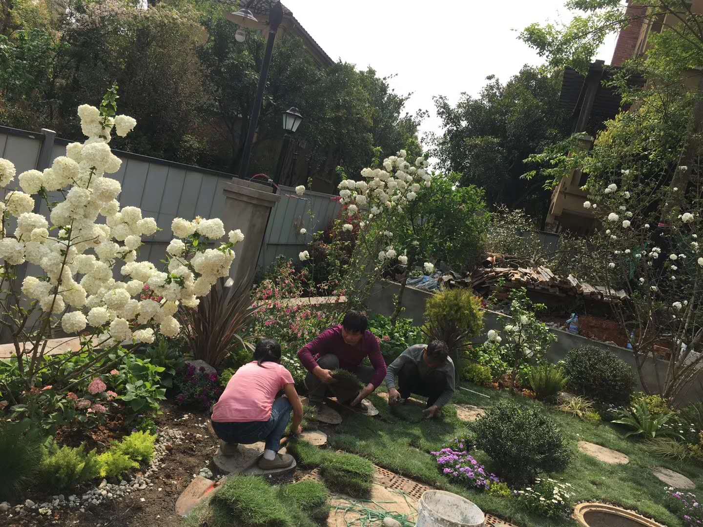 專注四川花園景觀設計施工,花園設計施工,成都假